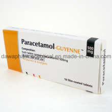 Analgesic Drugs Ibuprofen & Paracetamol Tablet for Health Care